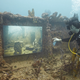 Illustration for article titled The Astonishing Treasures of Underwater Art Galleries